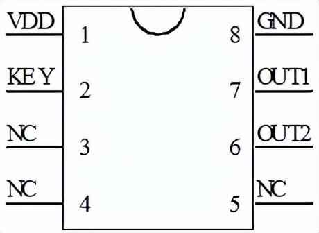 8脚电源芯片 -40°工业级军工级开关IC 常用8脚电源开关芯片 超低功耗开关IC