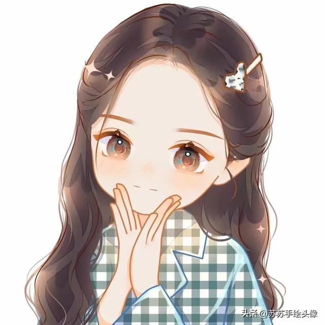 微信卡通图片头像，萌萌哒卡通Q版人物头像（呆萌又可爱的女生卡通头像）