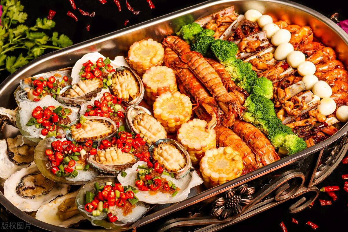 朱家尖的海鲜是不能错过的美食.