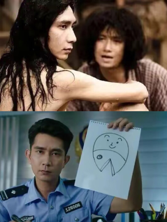 在《长江七号》里出演曹主任的李尚正在遇到星爷前,是电视台高收视