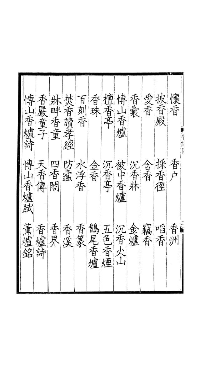 七十二香谱高清大图72香谱，72香谱高清大图解释清晰（香谱古书籍复制本）