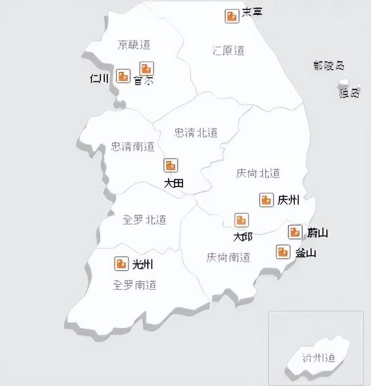 中国各个省份面积大小排名，中国各个省份面积大小排名图（为何面积只有浙江省大的韩国能跻身全球发达国家）
