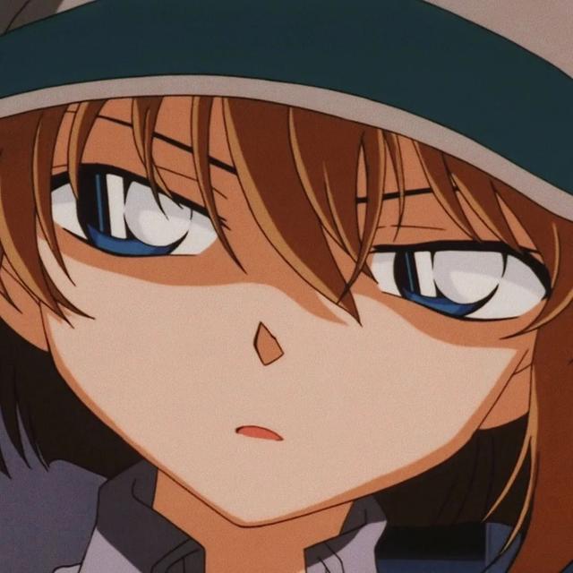 名侦探柯南里面的小哀头像，100张灰原哀头像合集