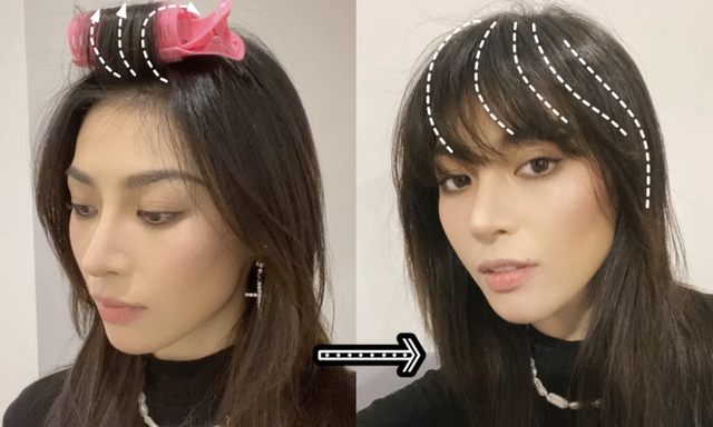 厚刘海怎么变空气刘海，厚刘海怎样变成空气刘海（减龄16岁？只有齐刘海做得到）