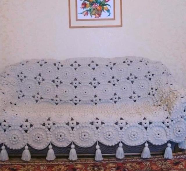 沙发垫的钩法花样图片图片