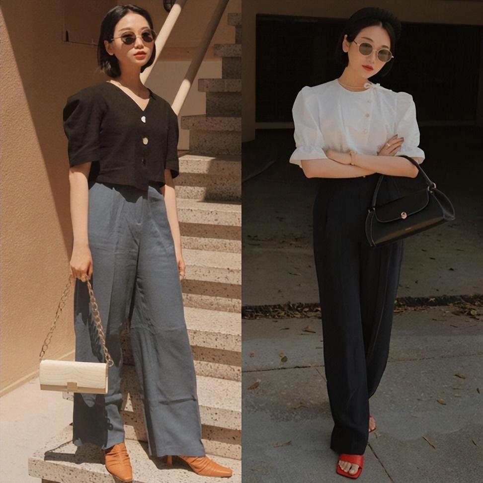 小个子适合穿什么款式的裤子，矮个子适合穿什么裤子显高（这位博主的搭配值得学，很显高）