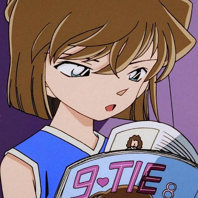 名侦探柯南里面的小哀头像，100张灰原哀头像合集