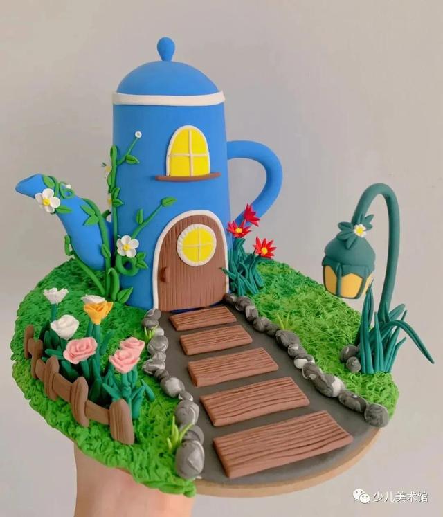 儿童diy手工画6-8岁，让孩子爱上黏土手工制作教程