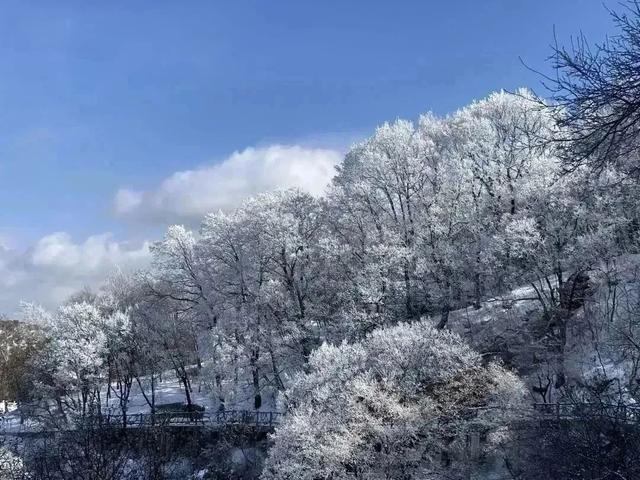 陕西省渭南市少华山景点，用美景温暖整个寒冬
