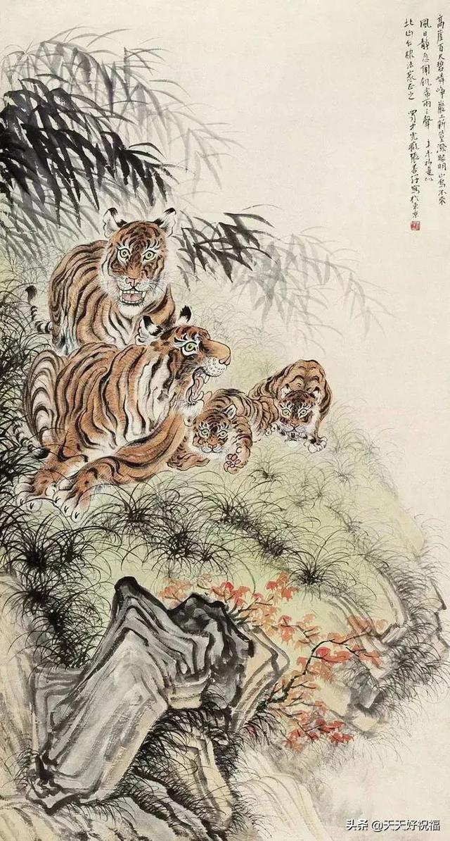 虎虎作品100幅，虎年虎画，虎虎生威