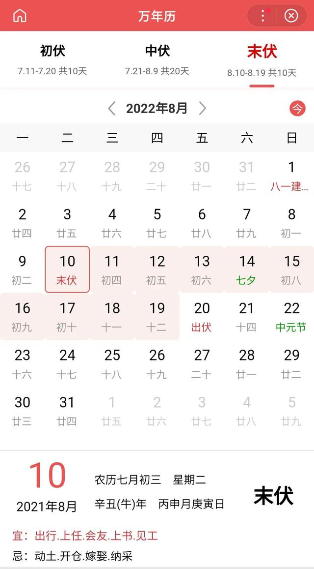 2022年三伏天结束时间 三伏天结束时间意味什么，2022年三伏天结束时间（2022年的三伏天终于结束...今天出伏啦）