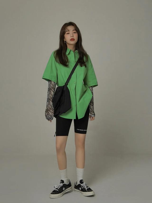 1,普通人也爱"鲨鱼裤",五个搭配tips玩转时尚感,夏天穿太显瘦了