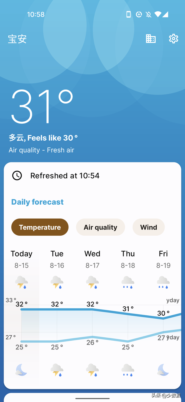 天气小工具恢复，华为手机桌面天气移除了怎么恢复（少数派编辑都用什么）