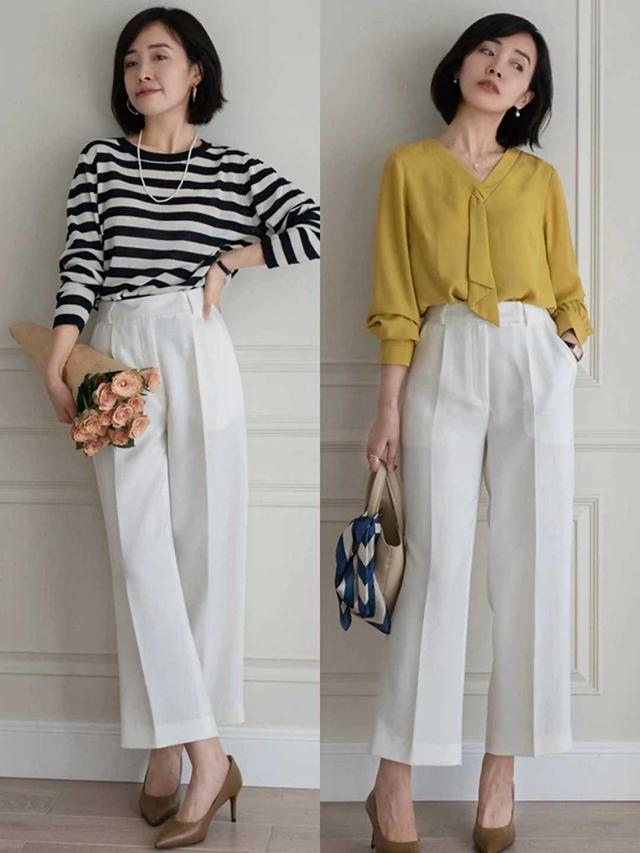 正确搭配阔腿裤的方法，阔腿裤可以怎么搭配（今年流行的“阔腿裤”长什么样）