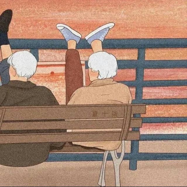 情头漫画 情侣，情侣头像丨一对两张漫画情头微信（插画风漫画风情侣头像）