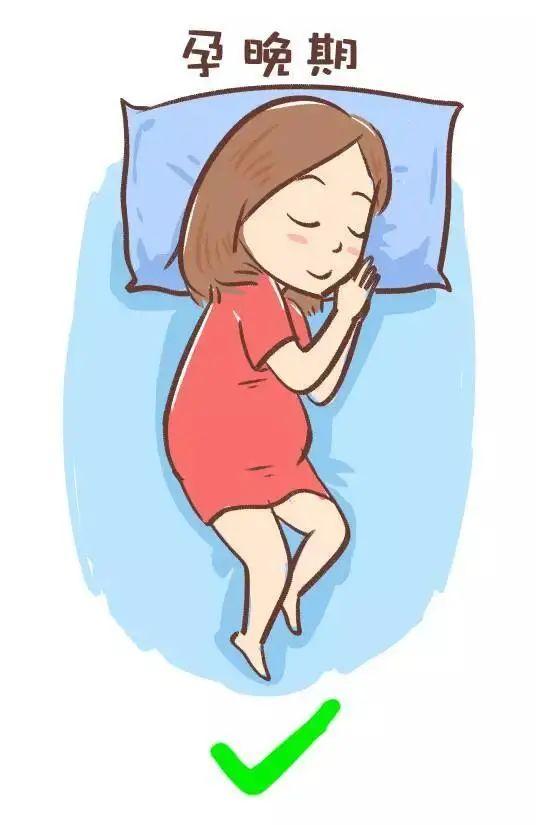 孕中晚期睡觉首选哪种姿势，孕晚期睡觉什么姿势比较合适（不同孕期不同睡法）