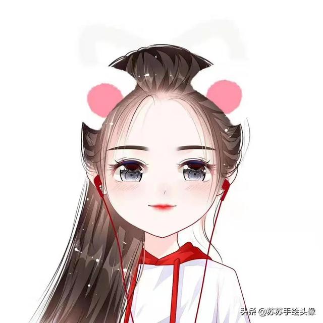 女孩卡通头像图片可爱，可爱   卡通   女生头像微信（机灵可爱的卡通女生头像）