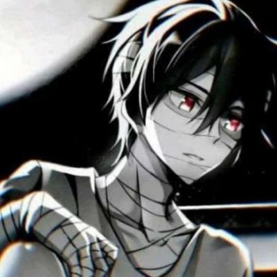 动漫头像男黑暗系，黑暗系男生动漫头像微信（黑白动漫男生头像2021）