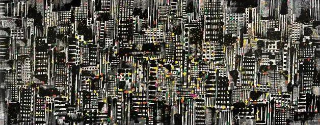 吴冠中作品，吴冠中作品长江三峡赏析（吴冠中笔下的中国香港）