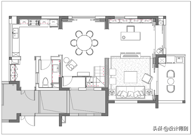 室内平面图怎么画，CAD建筑室内平面图的绘图步骤（室内平面布置图的详细制图步骤）