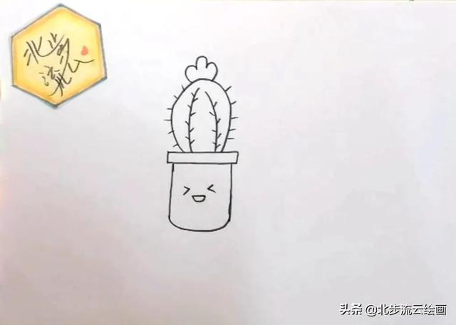 画鱼的图片简单又好看，怎样画鱼比较简单（儿童简笔画教程：仙人掌）