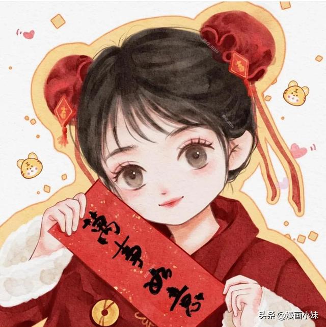 今年最火的闺蜜头像，最近超火闺蜜头像微信（2022新年喜庆好运的闺蜜头像来了）