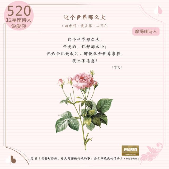 泰戈尔的爱情诗，泰戈尔爱情诗精选（12星座的中外诗人如何表白“我爱你”）