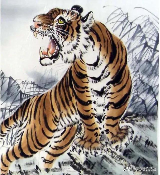 虎虎作品100幅，虎年虎画，虎虎生威