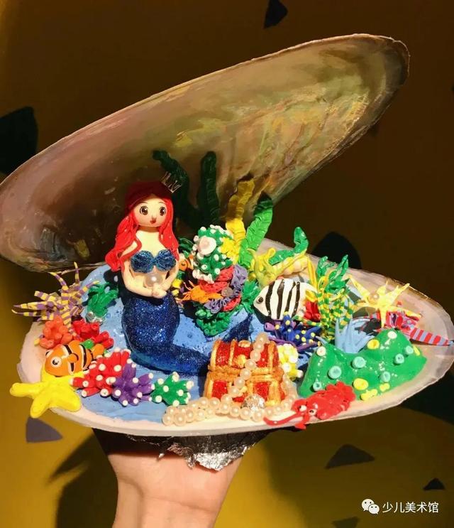 儿童diy手工画6-8岁，让孩子爱上黏土手工制作教程