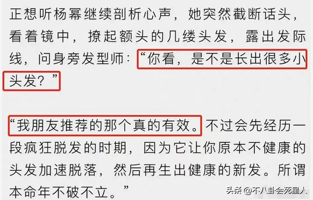 杨幂的发际线是什么样的，14位明星增发妙招