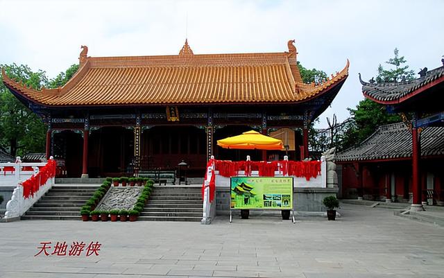 阆中古城景点地图高清版大图，初识中国风水宝地阆中古城