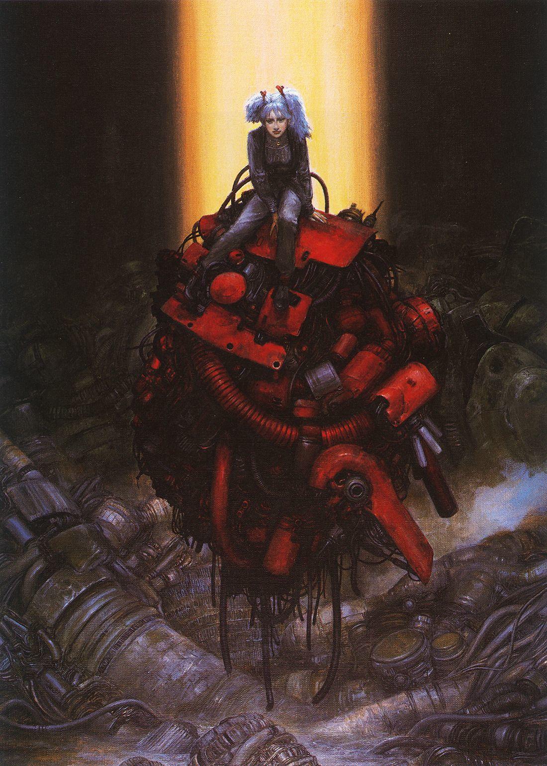 机械与女性艺术「奇幻教父」加藤直之katoh naoyuki和他的科幻帝国