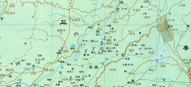 濮阳原来叫什么州，通过地图了解濮阳市的历史变迁