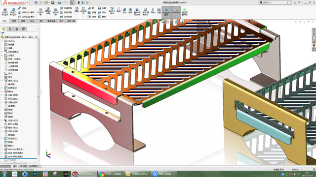 自制烧烤架子图片大全尺寸，烧烤架子制作尺寸图（用SolidWorks画一个简易的钣金烧烤架）