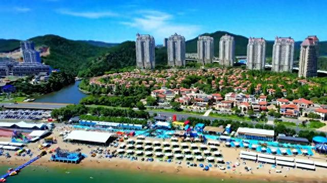 大连夏季亲海游玩新地标 塔河湾