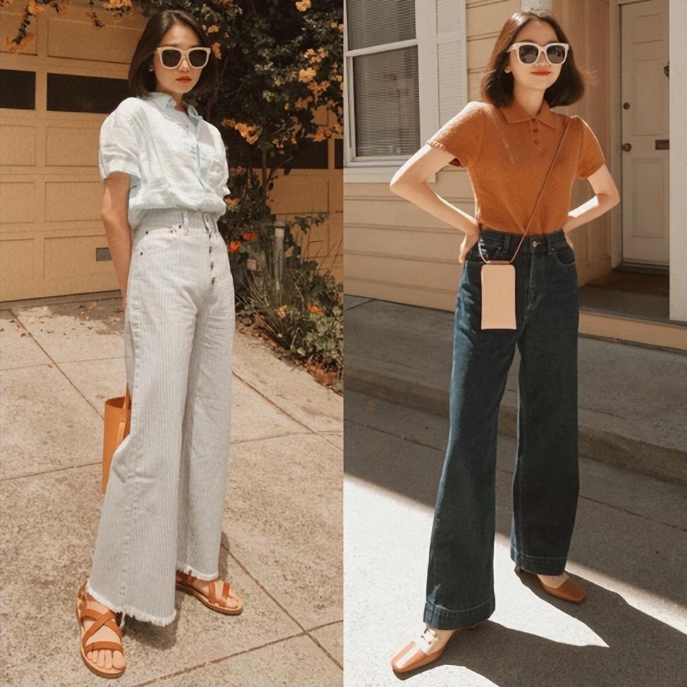 小个子适合穿什么款式的裤子，矮个子适合穿什么裤子显高（这位博主的搭配值得学，很显高）