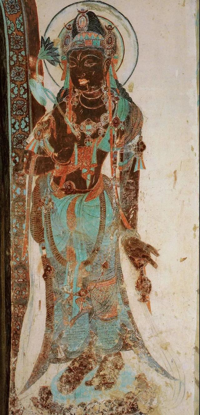 敦煌壁画图片大全，敦煌飞天壁画高清图（敦煌壁画对于中国画坛的影响）