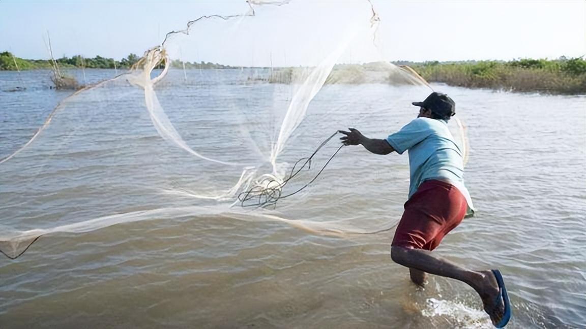 撤网多少钱哪里有卖的(男子在云南撒网捕鱼) - 价格百科