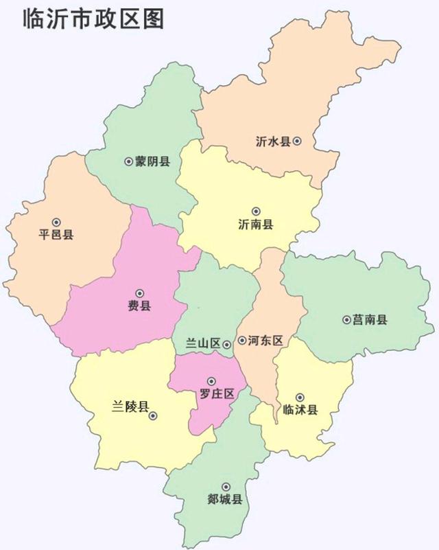 临沂四区三县市经济排名，临沂12个区县GDP