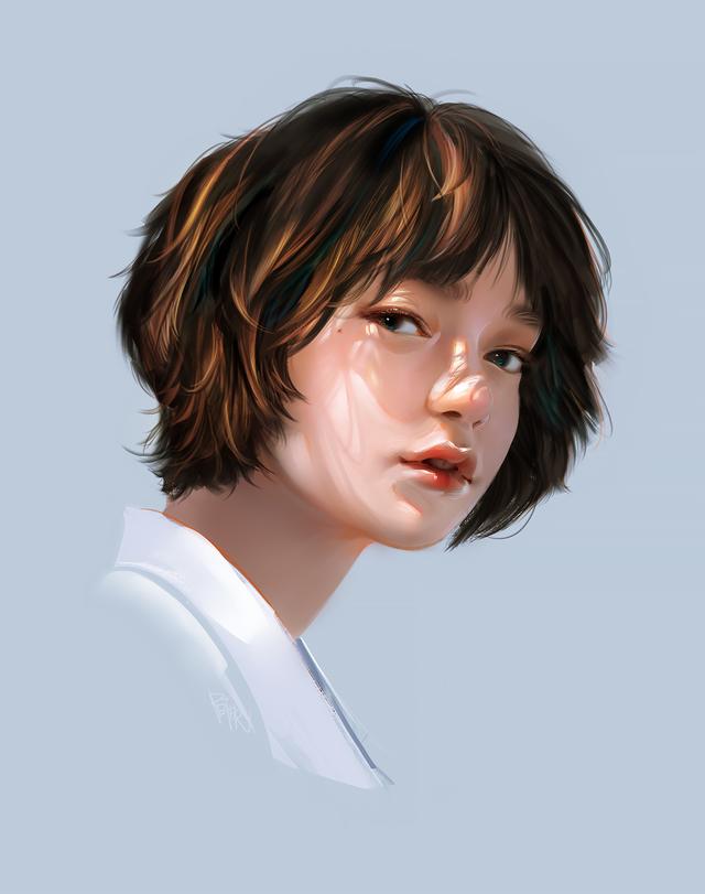 简约高级感头像，简约高清高级感系列微信（凸显简约高级感的手绘头像）