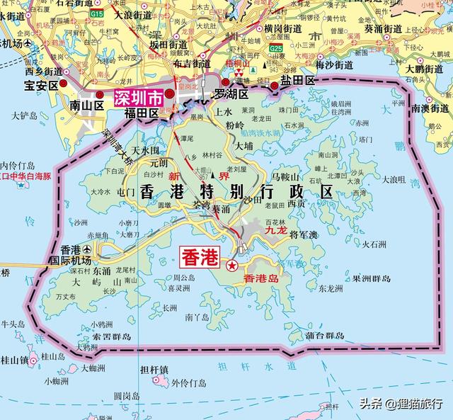 香港的岛屿在哪里，香港最大岛屿大屿山属于离岛区和荃湾区