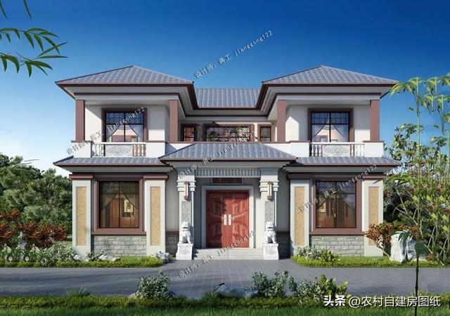 建筑结构类型有哪些，大跨度建筑的常用结构类型有哪些（3款新中式二层农村别墅）