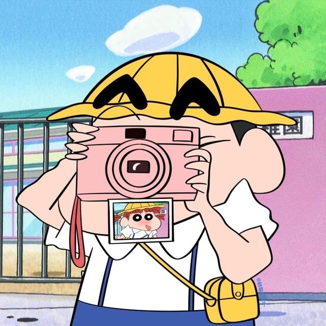 蜡笔小新的情侣头像，蜡笔小新可爱情侣头像微信（敲可爱の蜡笔小新系列情侣头像）