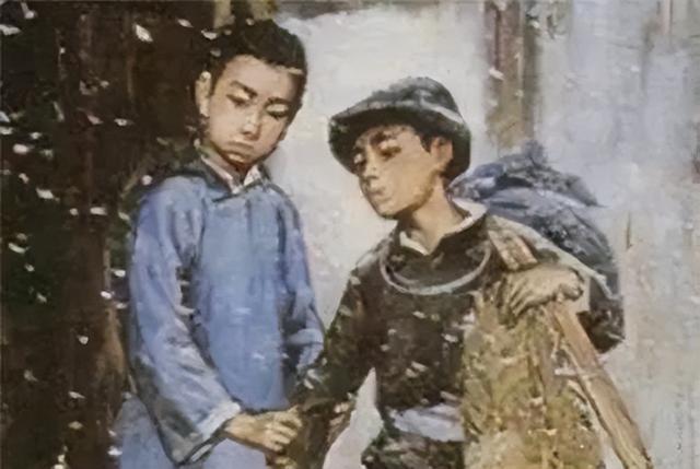 回忆里想起模糊的小时候，回忆小时候的句子（曾经路过一位少年叫闰土）