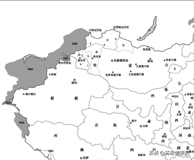 新疆地理位置，新疆地理位置特征（为什么从伊犁迁至乌鲁木齐）