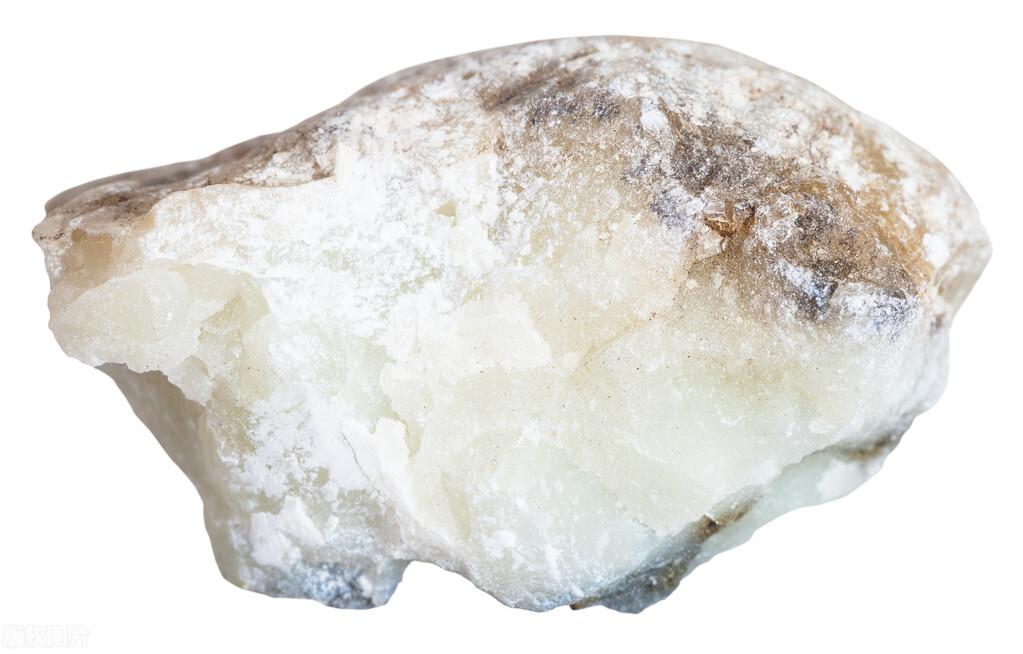 滑石是一种天然的矿石,他的莫氏硬度(摩斯硬度)只有1.