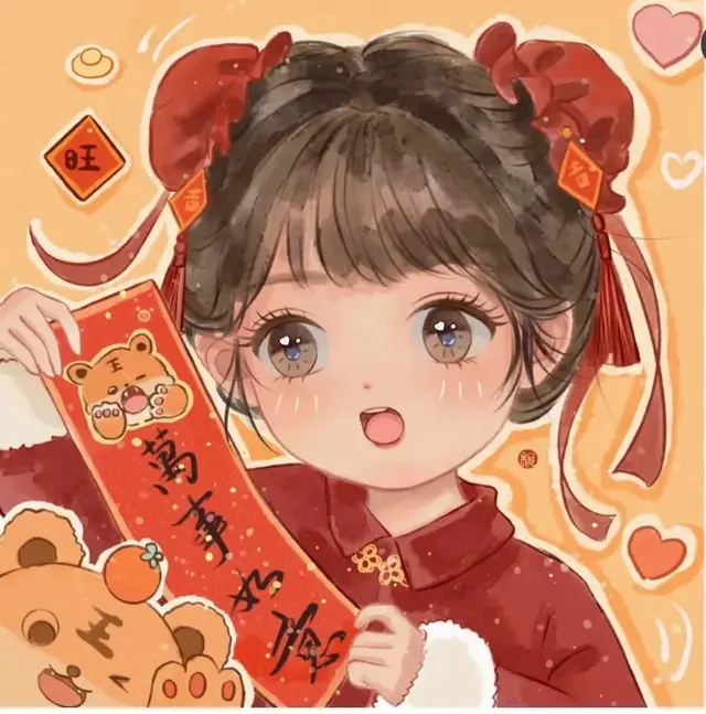 今年最火的闺蜜头像，最近超火闺蜜头像微信（2022新年喜庆好运的闺蜜头像来了）