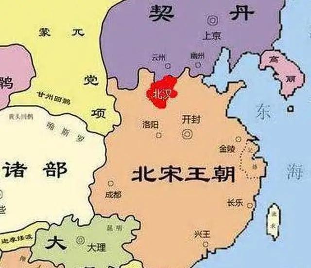 回到北宋杨家将，杨家将雁门关抗辽的地点（一直割据地方600余年）