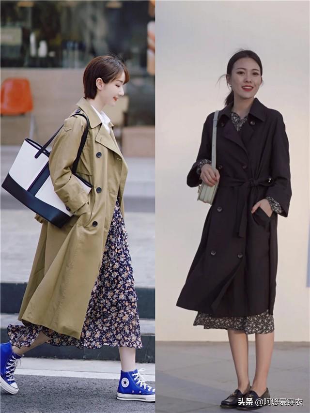 春季风衣的最佳搭配，这4种年轻又有女人味的搭配思路