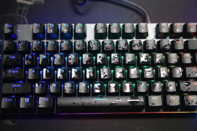 台式机调亮度按f几，笔记本调亮度（雷柏V520RGB合金版）